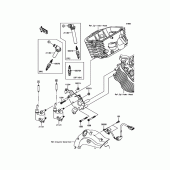 Схема вузла: Ignition System для Kawasaki VN900 Vulcan 900 Custom