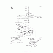 Схема вузла: Taillight(S) для Kawasaki AX125 Fury 125R