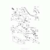 Схема вузла: Вихлопна система для Kawasaki VN1700 Vulcan 1700 Voyager ABS