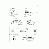 Схема вузла: Decals(gray/red)(aef) для Kawasaki VN1700 Vulcan 1700 Voyager