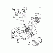 Схема вузла: Engine Cover(s) для Kawasaki KX85 KX85