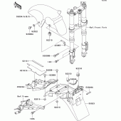Схема узла: Крыло для Kawasaki ZX1200 Ninja ZX-12R