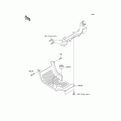 Схема вузла: Guard(s) для Kawasaki KLX110 KLX110