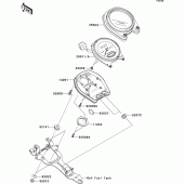 Схема вузла: Meter(s) для Kawasaki VN1600 VN1600 Classic