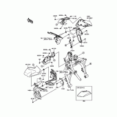 Схема вузла: Shroud для Kawasaki ER650 Z650 ABS