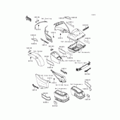 Схема вузла: Decals(zg1200-b12/b13) для Kawasaki ZG1200 Voyager XII