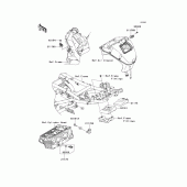 Схема вузла: Fuel injection для Kawasaki KLE650 Versys 650 ABS