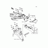 Схема вузла: Taillight(s) до Kawasaki ZX1400 ZZR1400 ABS