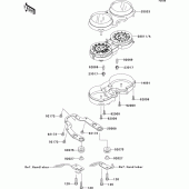 Схема вузла: Meter(s) для Kawasaki EJ800 W800