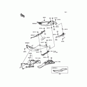 Схема вузла: Side Covers для Kawasaki ZX636 Ninja ZX-6R ABS