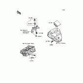 Схема вузла: Fuel Injection для Kawasaki ER650 ER-6N