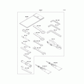 Схема вузла: Owners tools для Kawasaki ZR750 ZR-7S