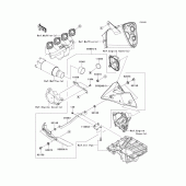 Схема вузла: Аксесуари для Kawasaki ZR800 Z800