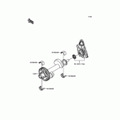 Схема вузла: Балансир для Kawasaki EX400 Ninja 400R ABS