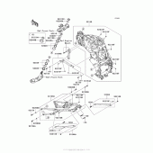 Схема вузла: Рама для Kawasaki ZX1400 Ninja ZX-14R ABS
