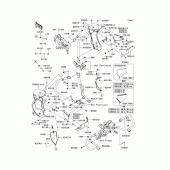 Схема вузла: Guard(s)(1/2) для Kawasaki VN1700 VN1700 Voyager ABS