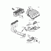 Схема вузла: Fuel Injection для Kawasaki ZX600 Ninja ZX-6R