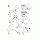 Схема вузла: Крило для Kawasaki VN2000 Vulcan 2000 Classic LT