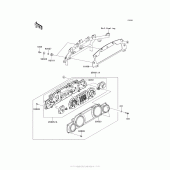 Схема узла: Meter(S) для Kawasaki VN1700 Vulcan 1700 Voyager