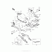 Схема вузла: Side Covers/chain Cover для Kawasaki ER650 Z650