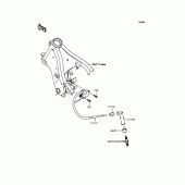 Схема узла: Катушка зажигания для Kawasaki KLX250 KLX250