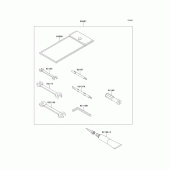 Схема вузла: Owners tools для Kawasaki VN1700 Vulcan 1700 Nomad