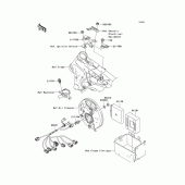 Схема узла: Система впрыскивания топлива для Kawasaki VN1600 Vulcan 1600 Nomad