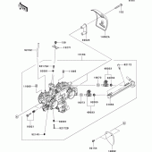 Схема вузла: Throttle для Kawasaki EJ800 W800