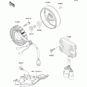Схема узла: Генератор для Kawasaki ZX1200 Ninja ZX-12R