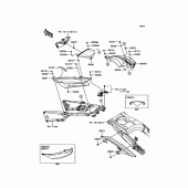 Схема вузла: Side Covers/Chain Cover для Kawasaki ZX1400 Ninja ZX-14R ABS