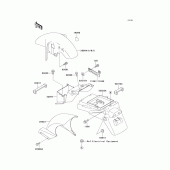 Схема вузла: Крило для Kawasaki ZX750 Ninja ZX-7