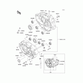 Схема вузла: Картер двигуна для Kawasaki KLX300R