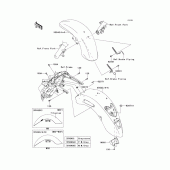 Схема узла: Крыло для Kawasaki VN1700 VN1700 Voyager ABS