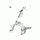 Схема вузла: Рама для Kawasaki ZR800 Z800
