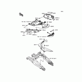 Схема вузла: Side Covers/Chain Cover для Kawasaki EX650 ER-6F ABS