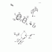Схема вузла: Headlight(s) для Kawasaki VN1500 VN-15