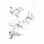 Схема узла: Выхлопная система для Kawasaki KLX150 KLX150L