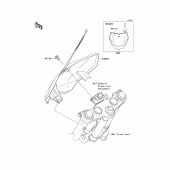 Схема вузла: Комплектуюча для Kawasaki KLX140 KLX140