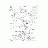 Схема узла: Air cleaner(1/2) для Kawasaki VN1500 Vulcan 1500 Classic