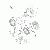 Схема вузла: Генератор для Kawasaki VN1500 Vulcan 1500 Classic FI