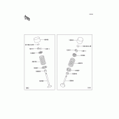 Схема узла: Клапан для Kawasaki ZR750 Z750