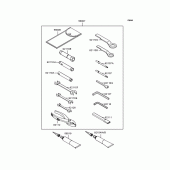 Схема вузла: Інструмент для Kawasaki ZX400 ZZR400