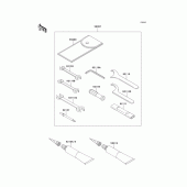 Схема вузла: Owners tools для Kawasaki VN900 Vulcan 900 Custom