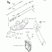 Схема узла: Тросики для Kawasaki ZX1000 Ninja 1000 ABS