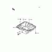 Схема вузла: Oil Pan для Kawasaki KLZ1000 Versys 1000 LT