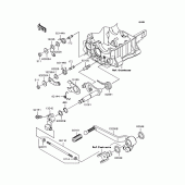 Схема вузла: Перемикач передач для Kawasaki ZR1200 ZRX1200R