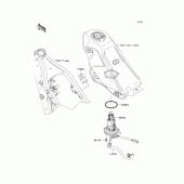 Схема вузла: Fuel pump для Kawasaki KLX250 D-Tracker X