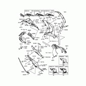 Схема вузла: Нижній обтічник для Kawasaki ZX1000 Ninja ZX-10R ABS