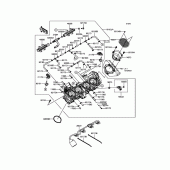 Схема вузла: Throttle для Kawasaki ZX1000 Ninja H2R