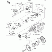 Схема вузла: Starter motor для Kawasaki EX650 Ninja 650 ABS